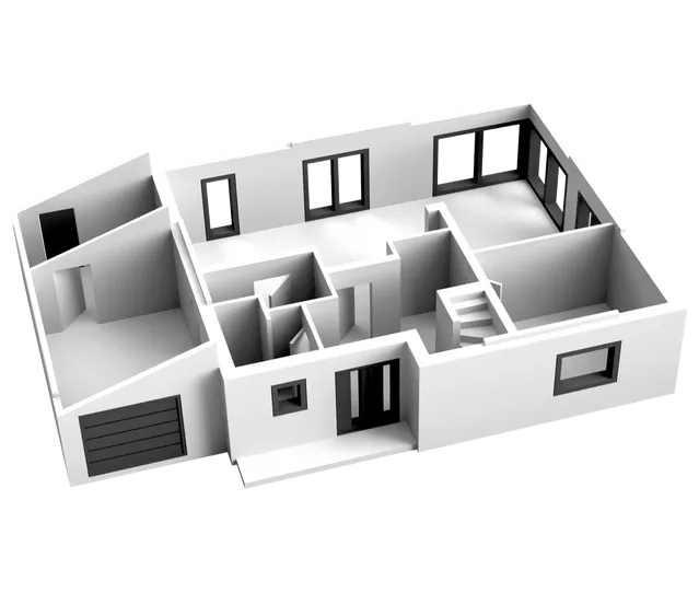 Unsere Experten erstellen ein digitales 3D Modell deiner Grundrisse Unsere Experten erstellen ein digitales 3D Modell deiner Grundrisse