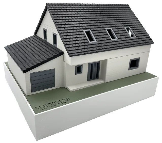 Wir produzieren dein Architekturmodell auf Basis des digitalen 3D Modells mit unseren 3D Druckern im Maßstab 1:40 bis 1:75 Wir produzieren dein Architekturmodell auf Basis des digitalen 3D Modells mit unseren 3D Druckern im Maßstab 1:40 bis 1:75