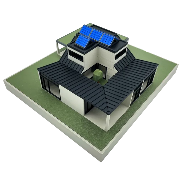 Das Architekturmodell von Alex K. Das Architekturmodell von Alex K.
