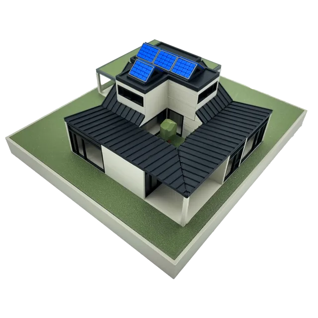 Das Architekturmodell von Alex K. Das Architekturmodell von Alex K.