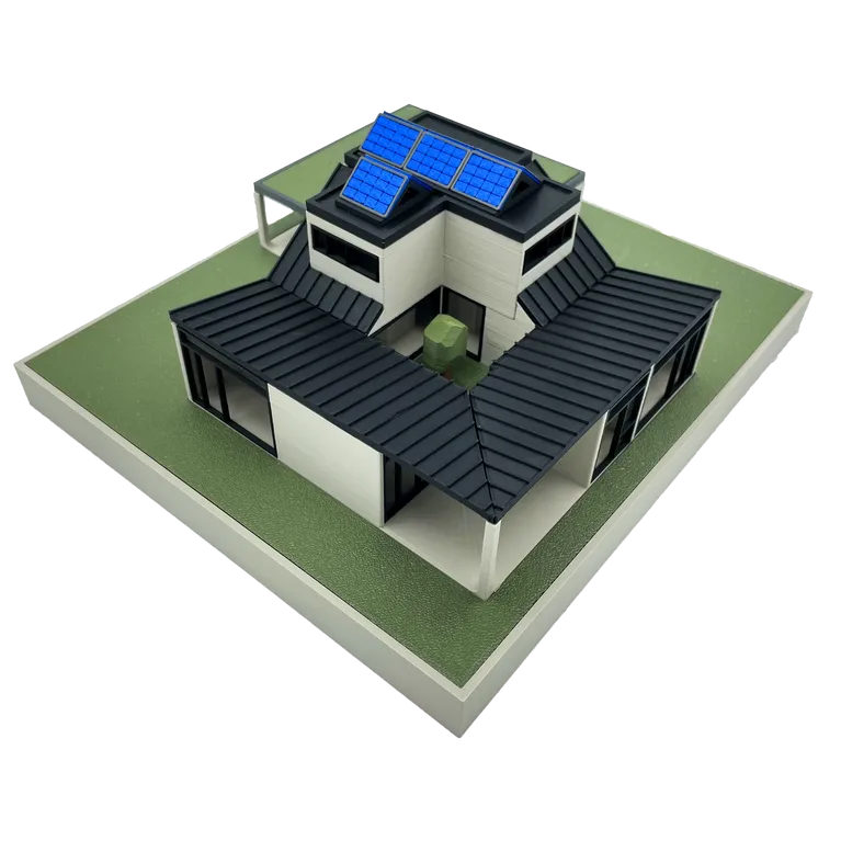 Erhalte einen detailgetreuen Eindruck deines Bauvorhabens oder zu vermarktenden Hauses im Maßstab 1:50 bis 1:75 Erhalte einen detailgetreuen Eindruck deines Bauvorhabens oder zu vermarktenden Hauses im Maßstab 1:50 bis 1:75